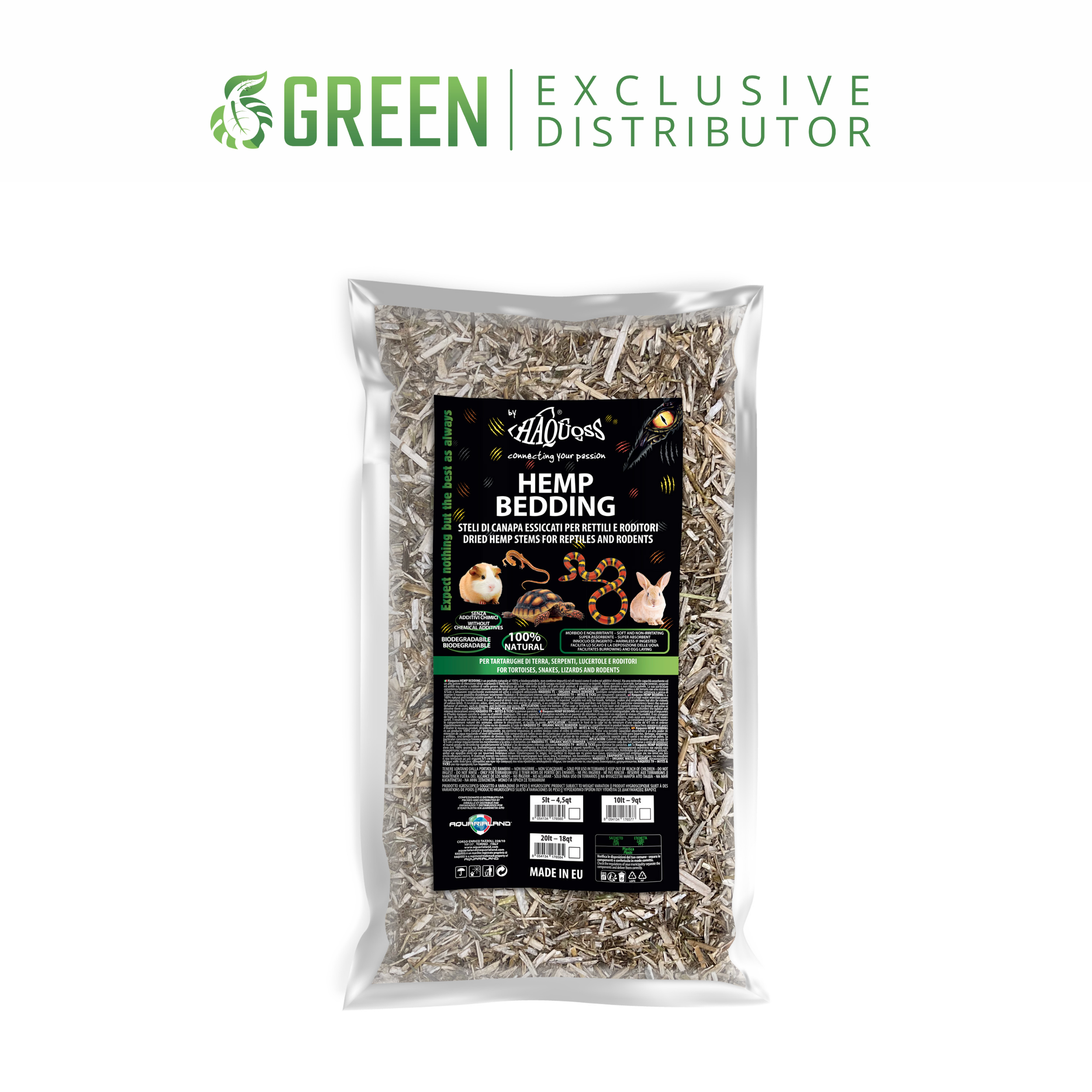 HAQUOSS HEMP BEDDING 5lt
