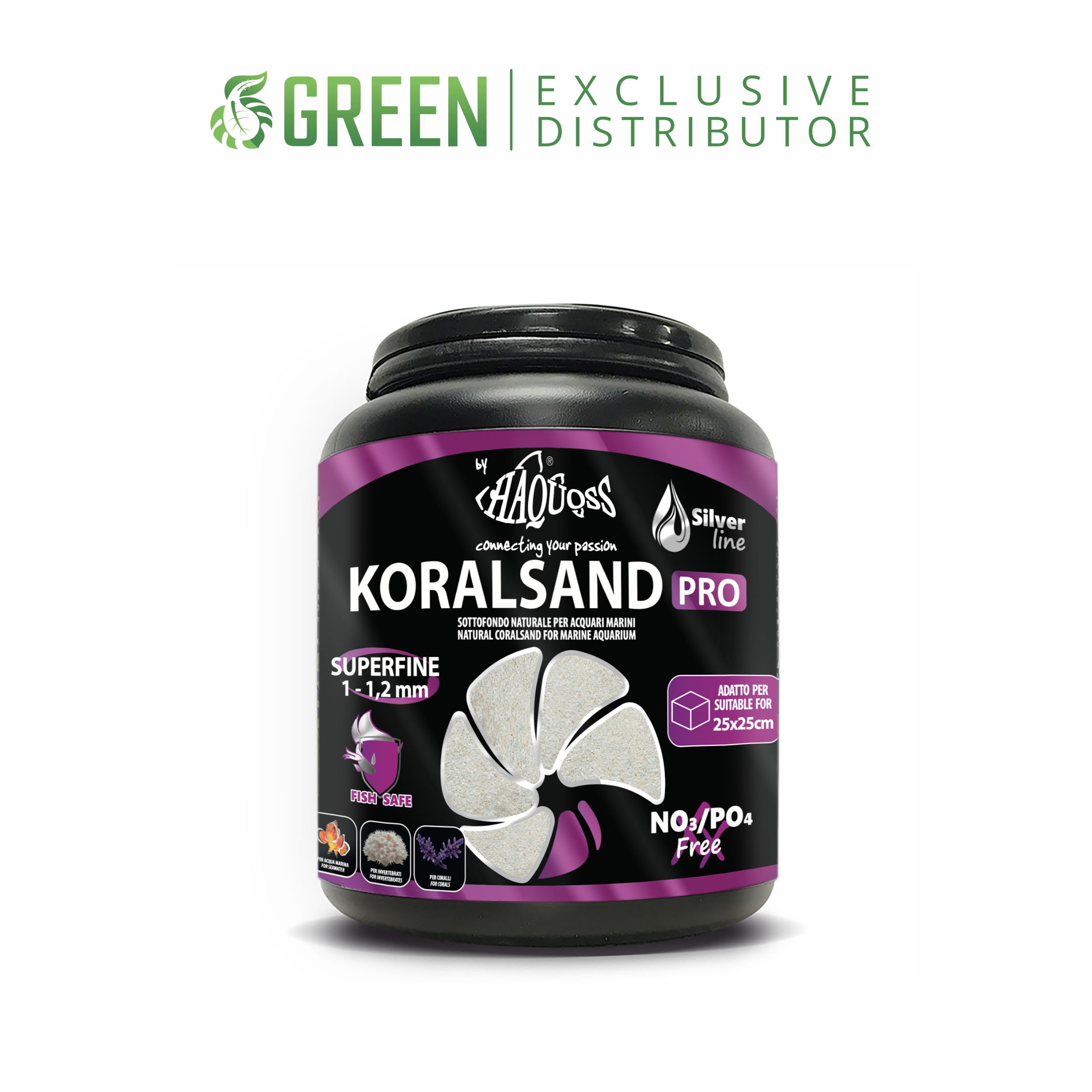 HAQUOSS KORALSAND PRO SUPERFINE 2.6Kg