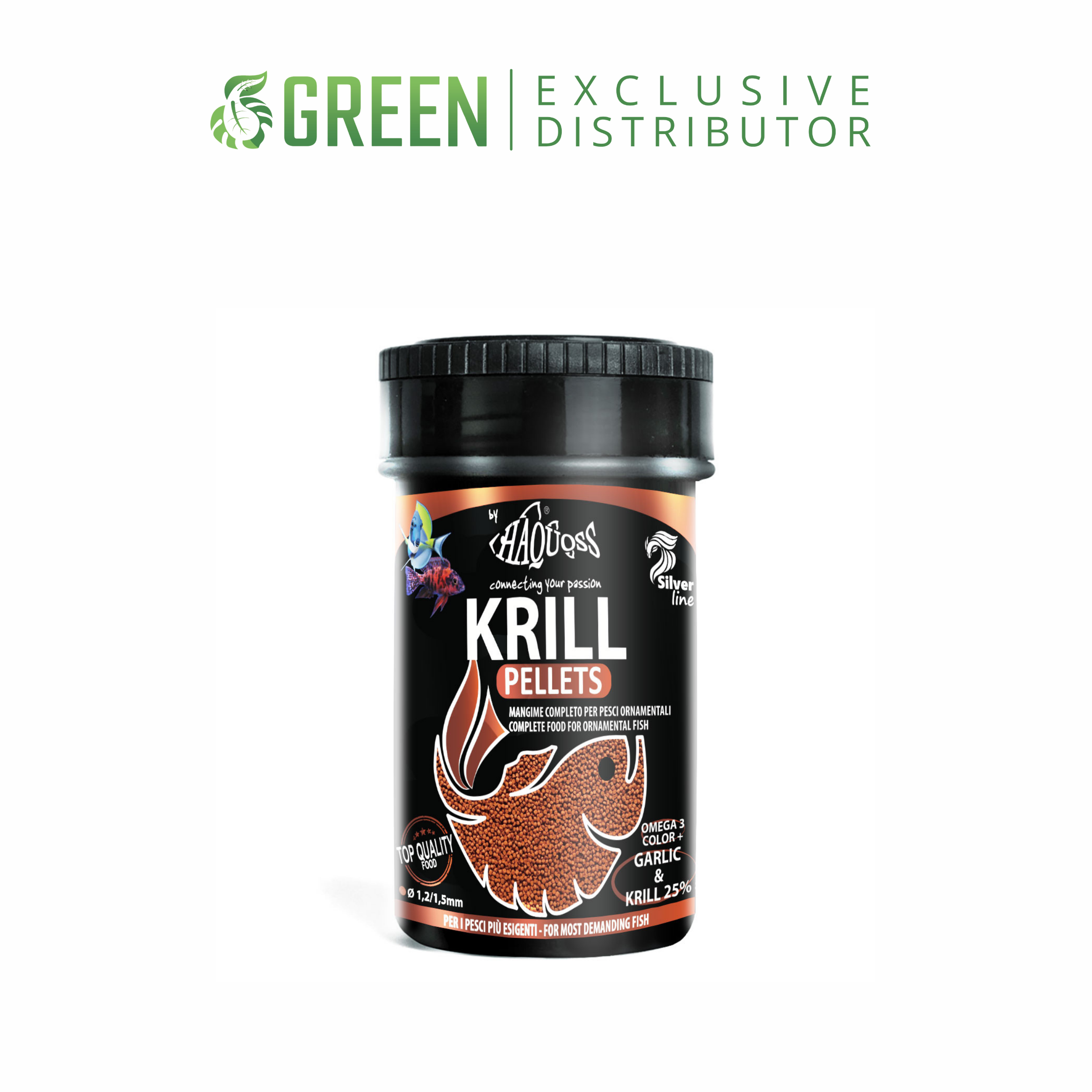 HAQUOSS KRILL PELLETS 100ml/250ml