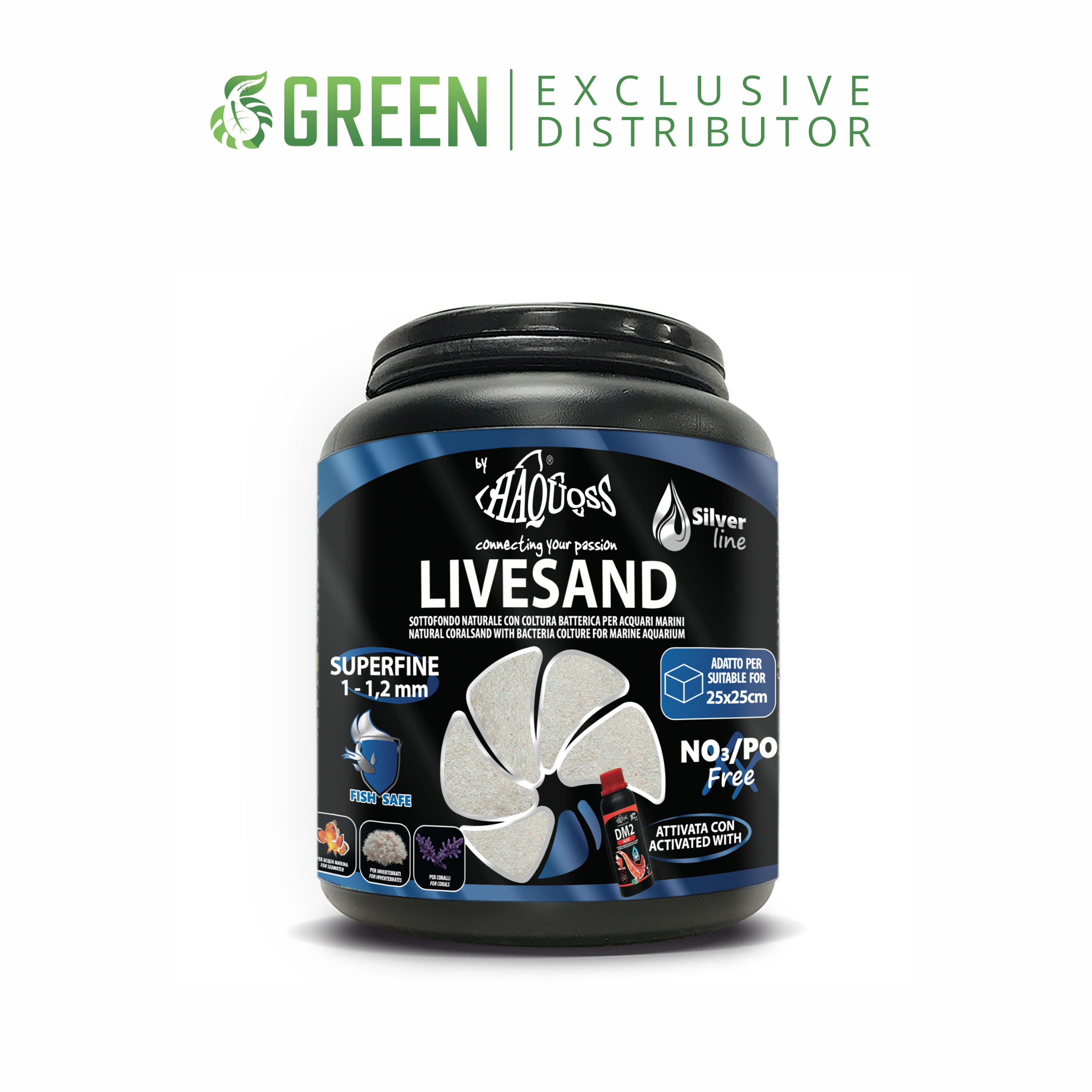 HAQUOSS LIVE SAND 3.4Kg