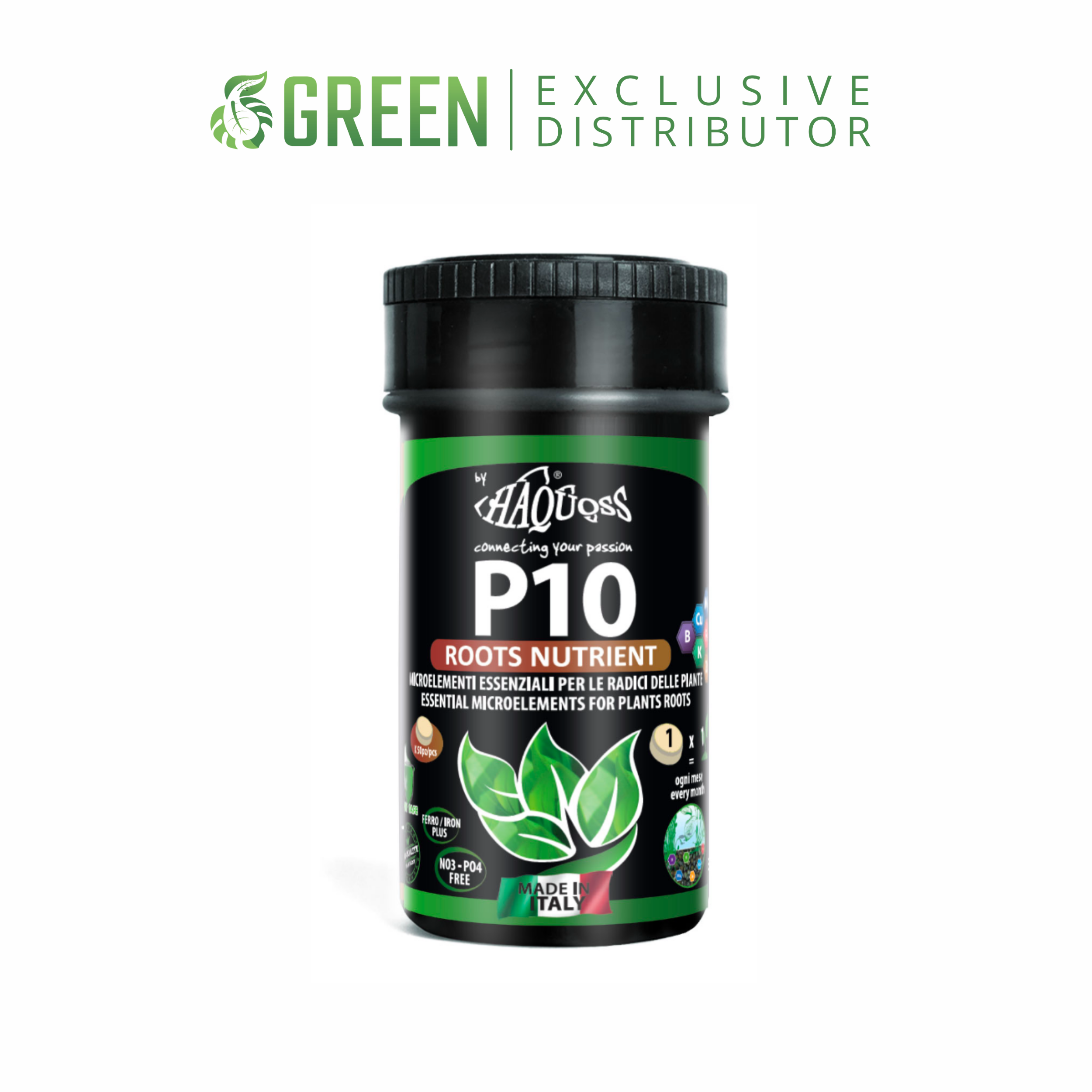 HAQUOSS P10 - ROOTS NUTRIENT - 50 TABLETS