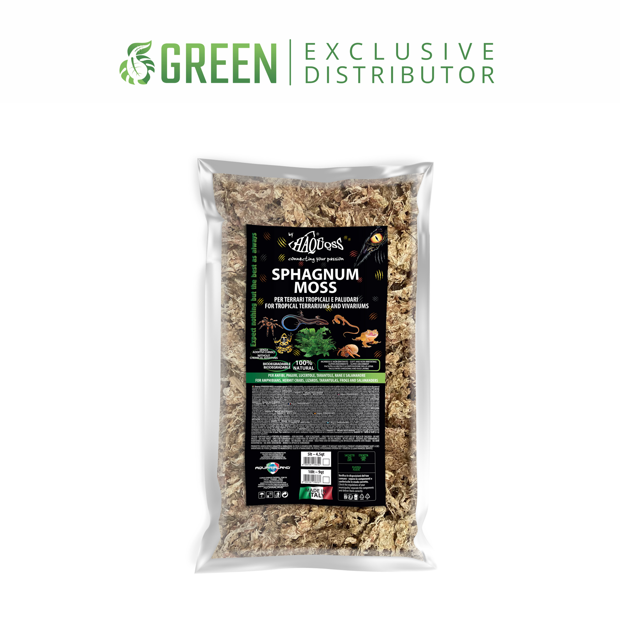 HAQUOSS SPHAGNUM MOSS 5lt