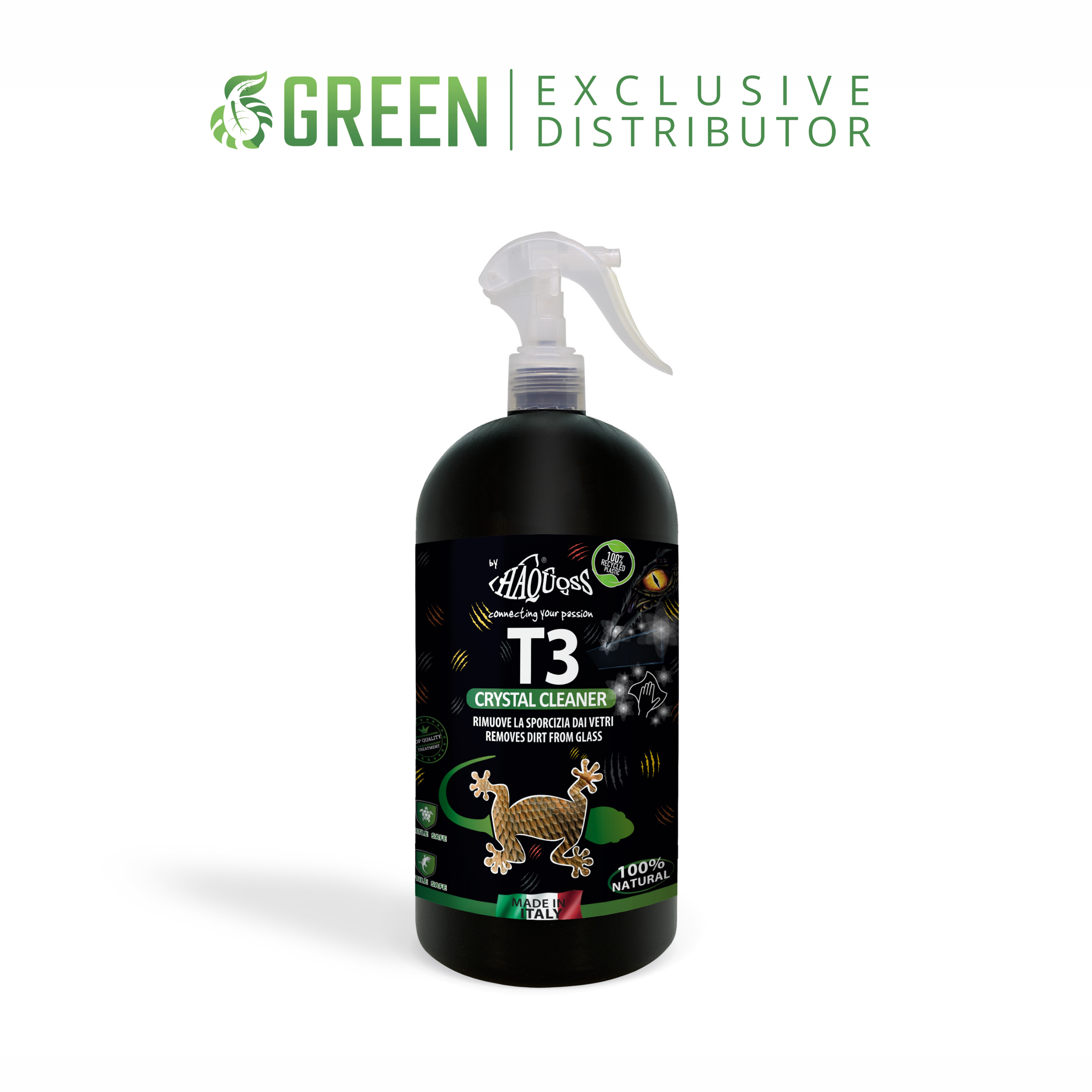 HAQUOSS T3 - CRYSTAL CLEANER 1000ml with spray
