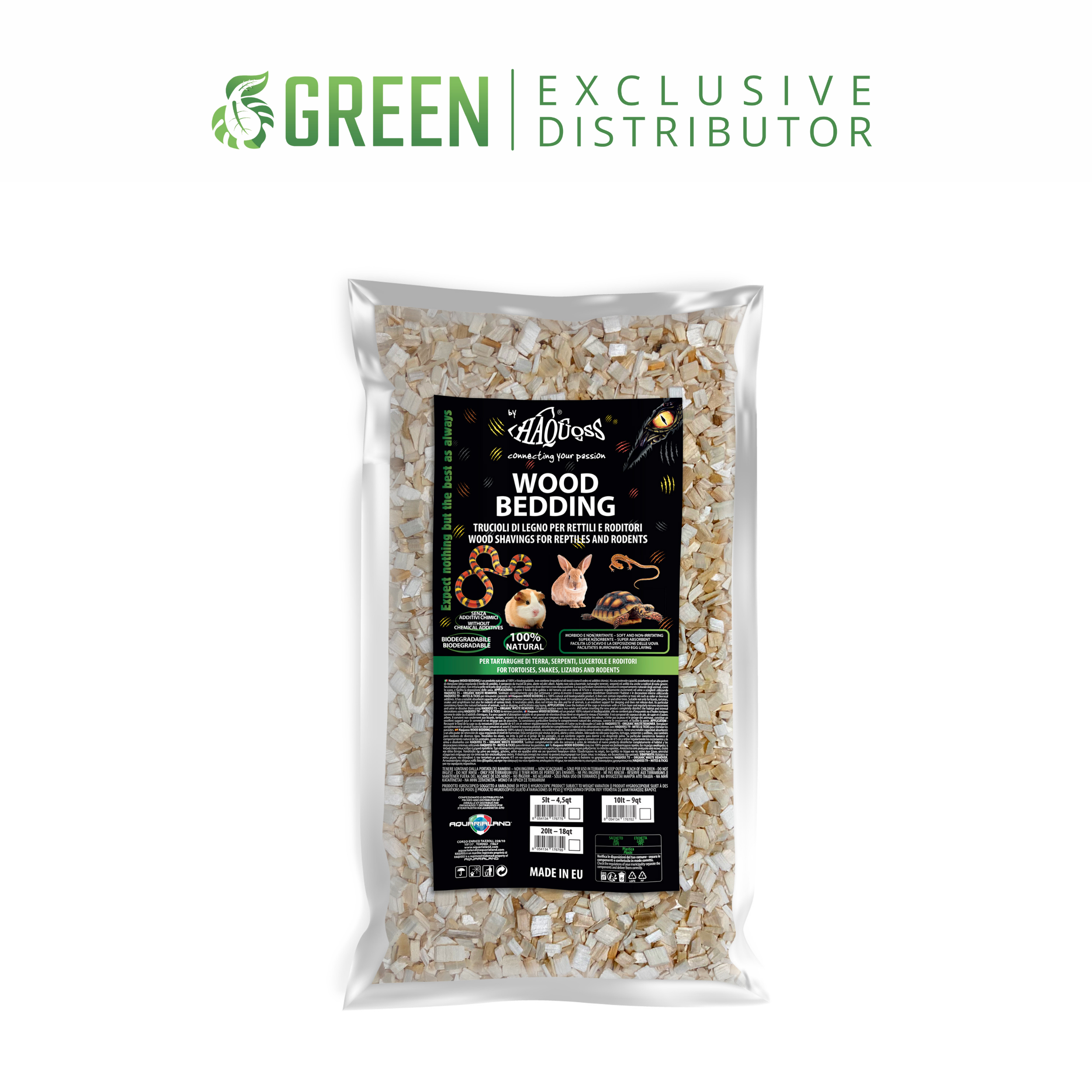 HAQUOSS WOOD BEDDING 5lt