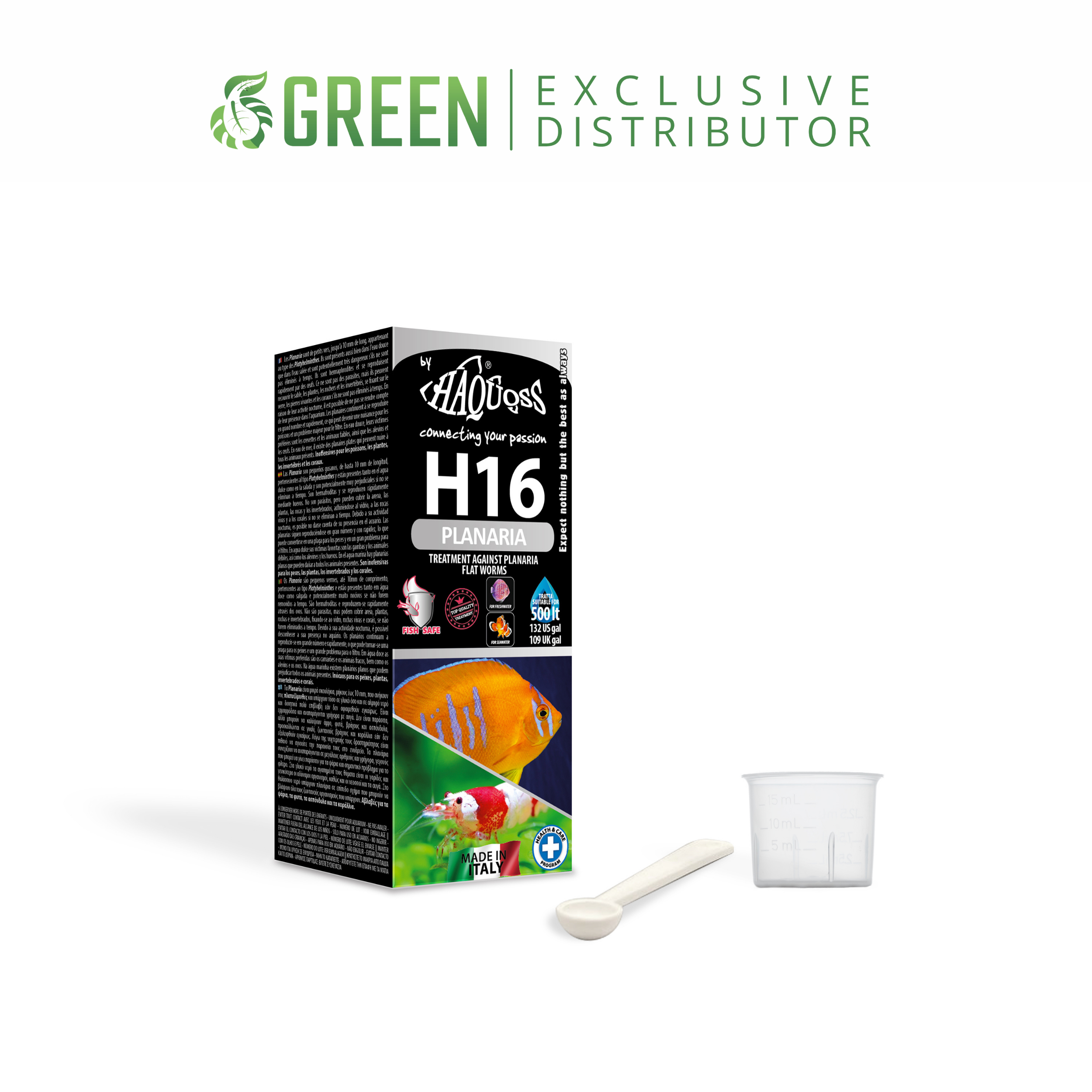 HAQUOSS H16 - PLANARIA FLAT WORMS